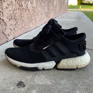 Adidas PODS 3.1 Men’s Black/White Shoes SZ 9